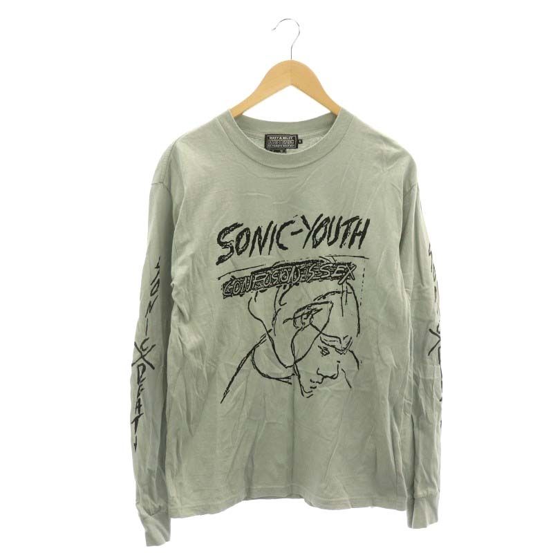 ヒステリックグラマー HYSTERIC GLAMOUR SONIC YOUTH CONFUSION IS SEX Tシャツ カットソー 長袖