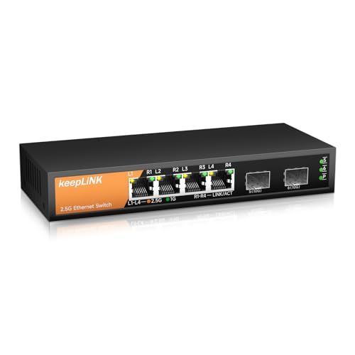 Port G Switch Keeplink Gbase T Gbe Sfp