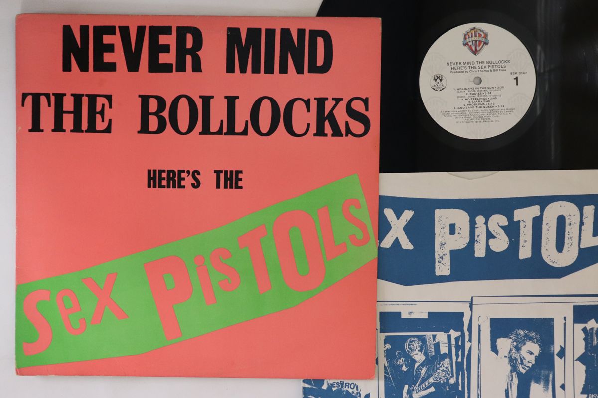米LP Sex Pistols Never Mind The Bollocks Heres The Sex Pistols BSK3147