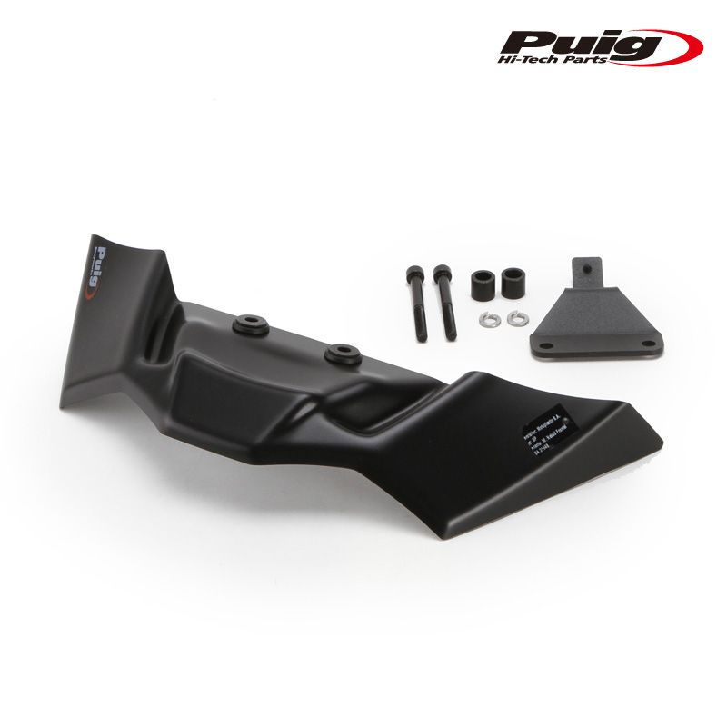 Puig 21135J DOWNFORCE NAKED FRONTAL SPOILERS MATT BLACK BMW M1000R