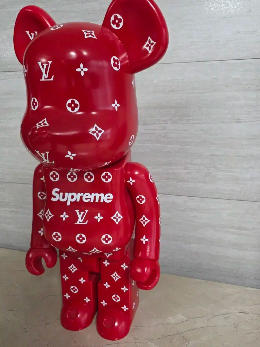 最高 ルイ ヴィトン BE RBRICK ベアブリック レッド
