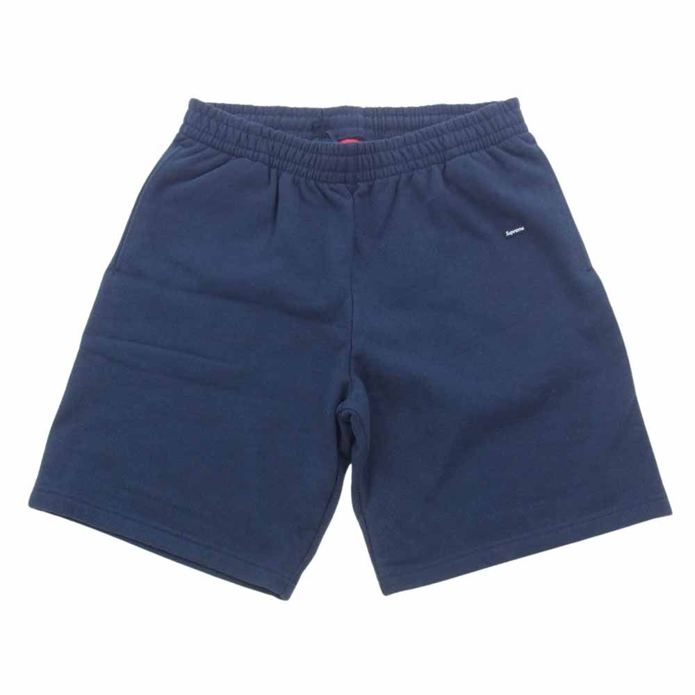 Supreme シュプリーム 24SS Small Box Sweatshort スモール ボックス ロゴ スウェット ショート パンツ ネイビー  Mサイズ ネイビー系 M【新古品】【未使用】【中古】 - お買得大