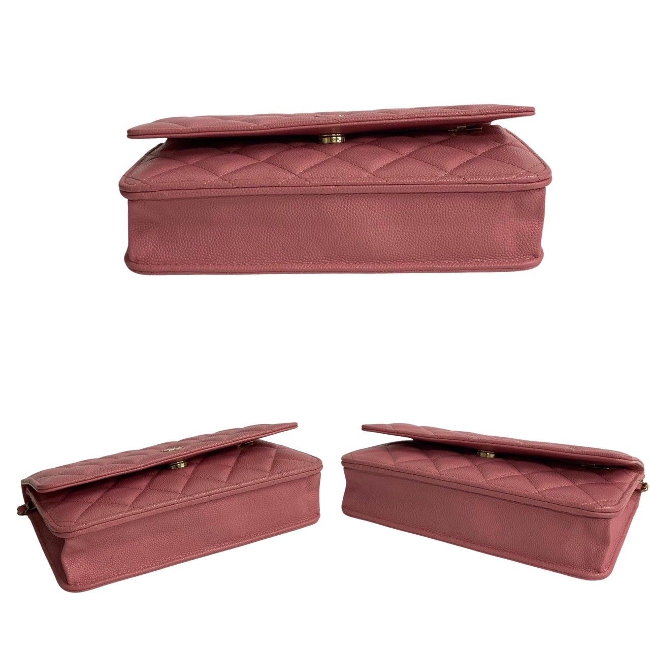 未使用保管品 シリアル有 CHANEL シャネル キャビアスキン マトラッセ  