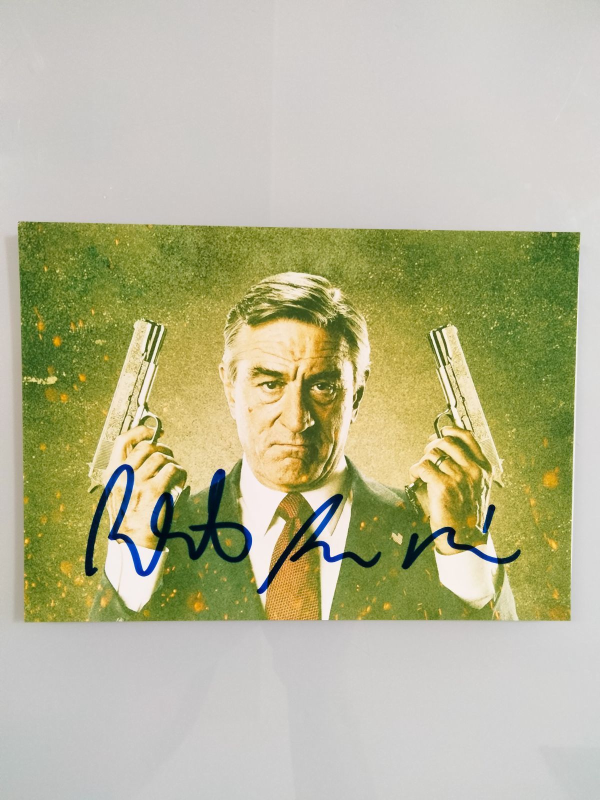 ロバート・デ・ニーロ直筆サイン入り2Lサイズ写真…Robert De Niro ロバート・デ・ニーロ直筆サイン入り2Lサイズ写真…Robert De Niro