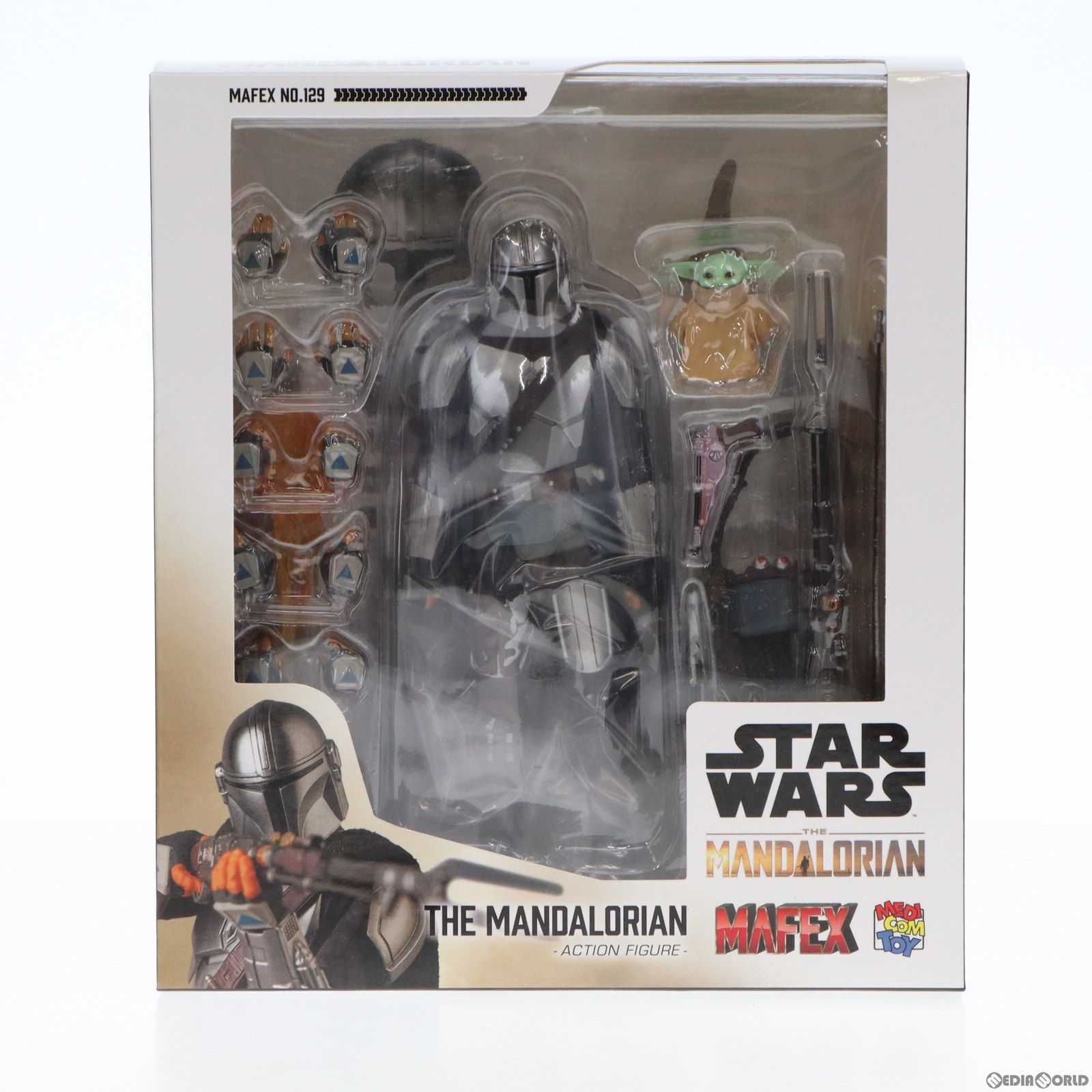 マフェックス No.129 MAFEX MANDALORIAN(マンダロリアン) STAR WARS(スター・ウォーズ) ザ・マンダロリアン 完成品  可動フィギュア メディコム・トイ - メルカリ