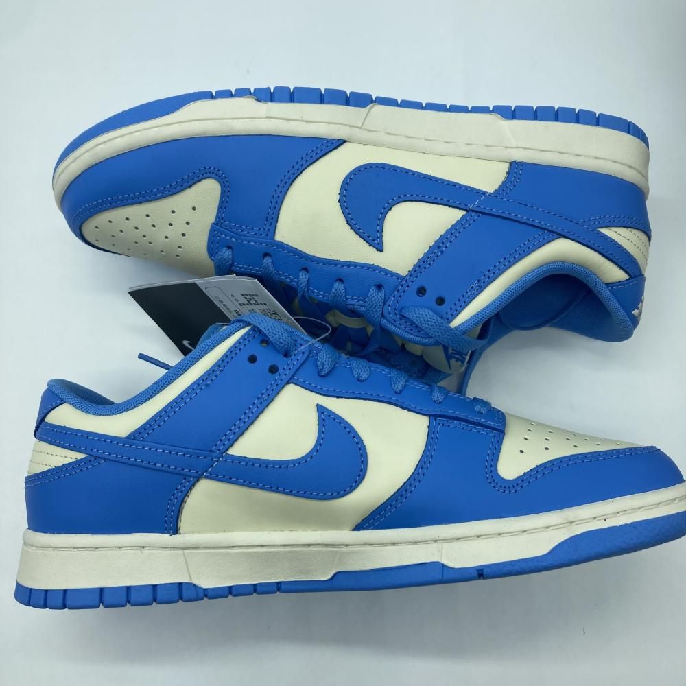 中古】NIKE DUNK LOW Coconut Milk/Gym Red/Sail/University Blue 