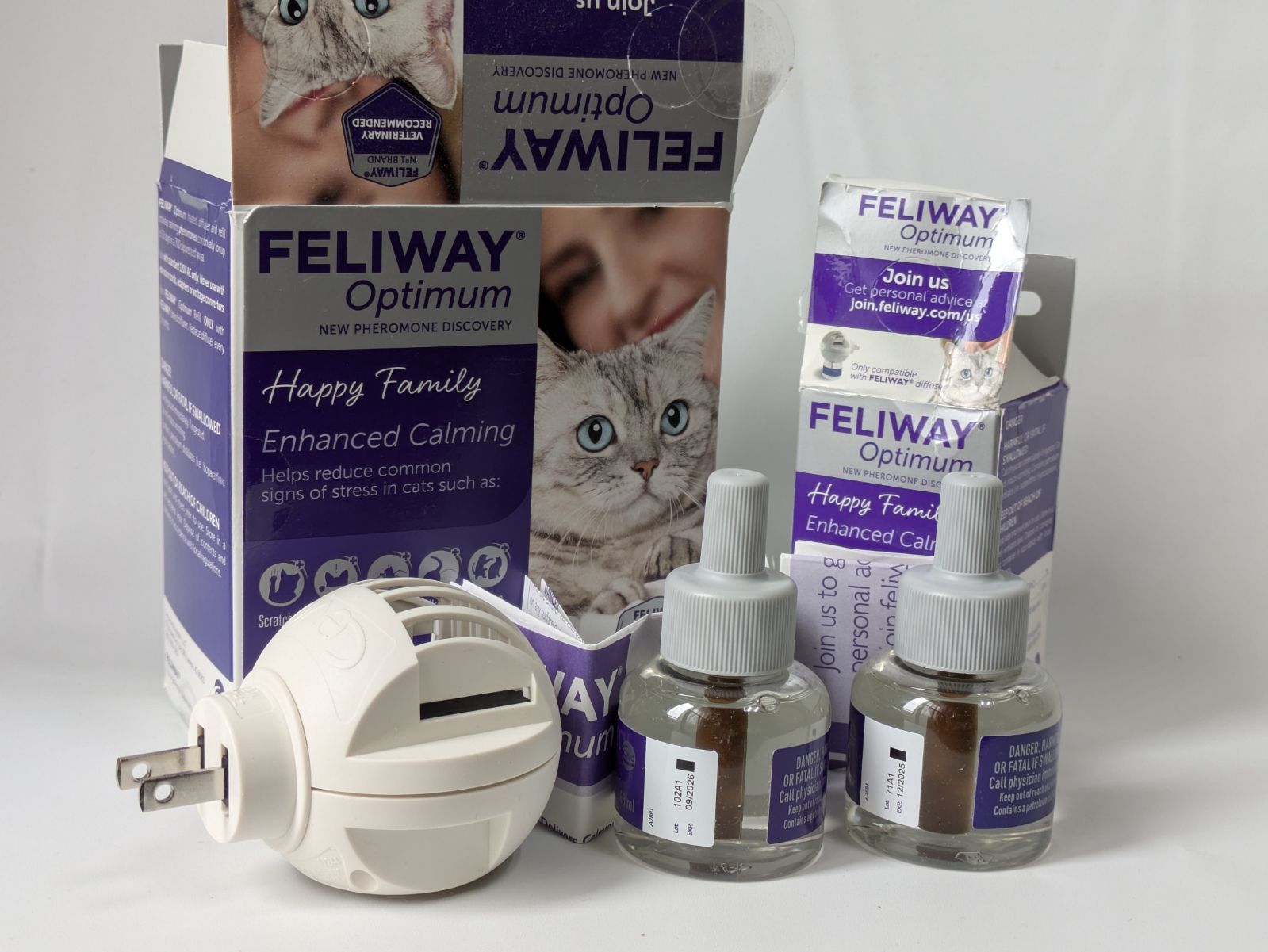 FELIWAY Optimum 30 日スターター キット&交換用キット 中古