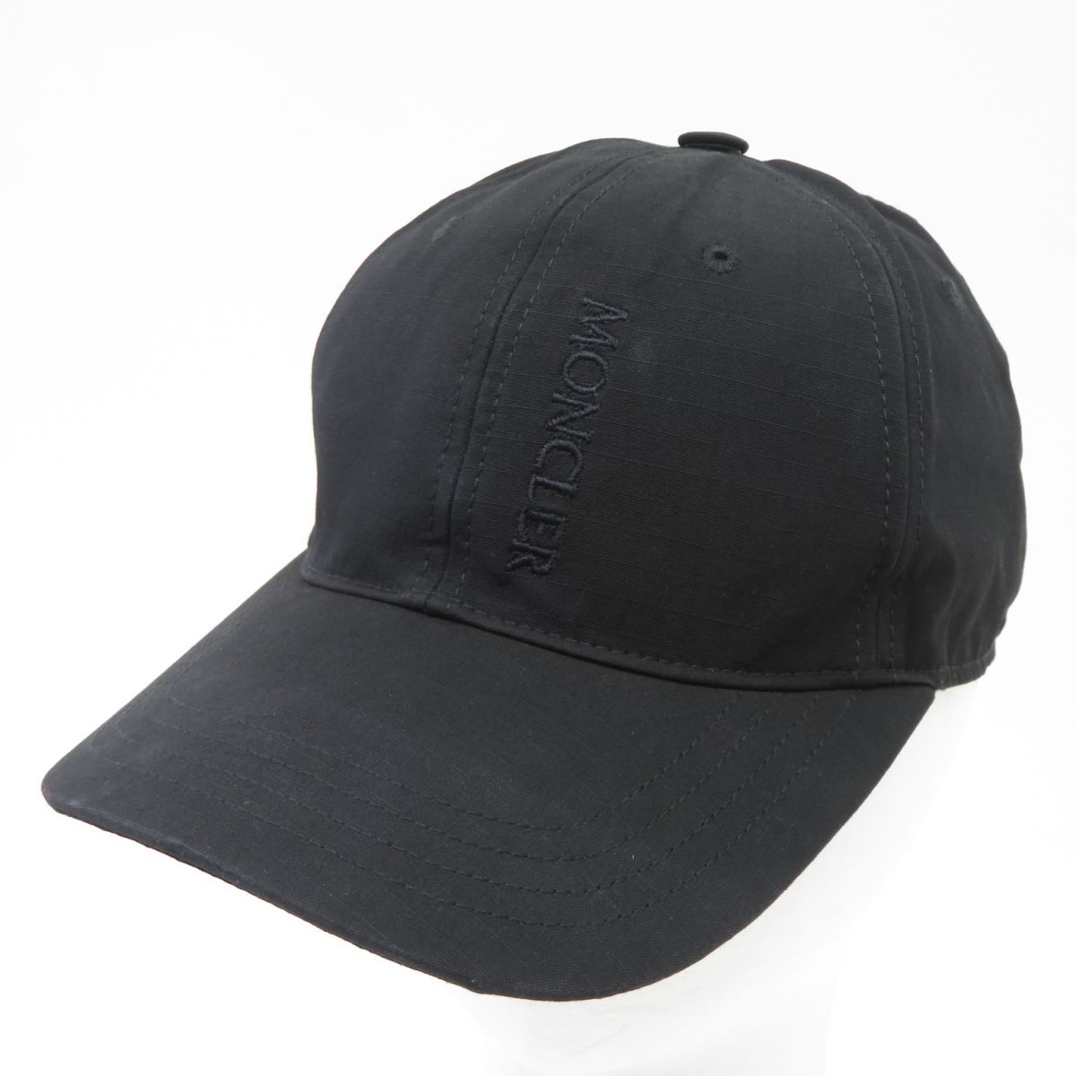 MONCLER モンクレール MATT BLACK CAP マットブラック ベースボール