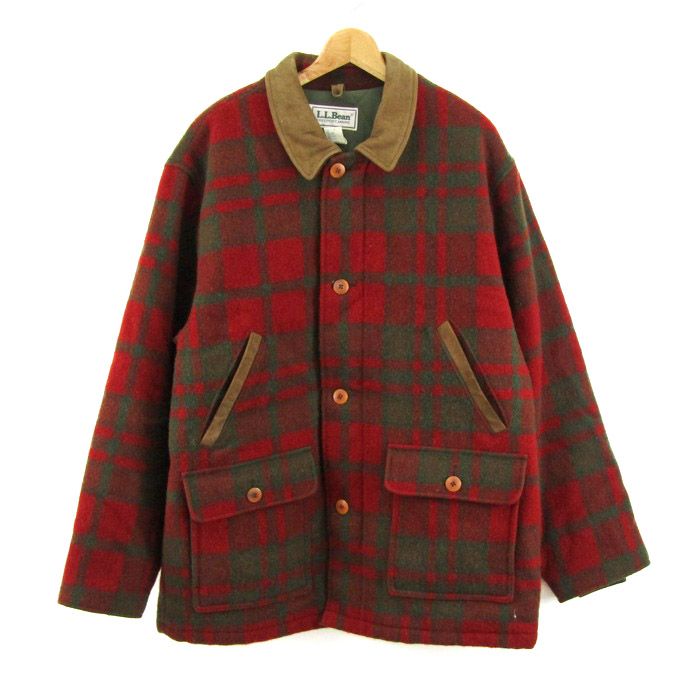 Made in USA 80s L.L.Bean native pattern wool jacket アメリカ