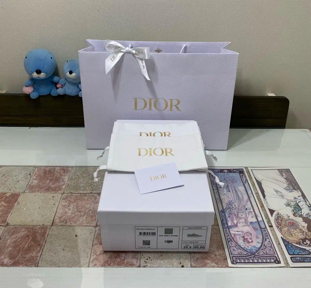 Dior ディオール コスメ おまとめ(サンプル ショッパー ギフトBOX付き