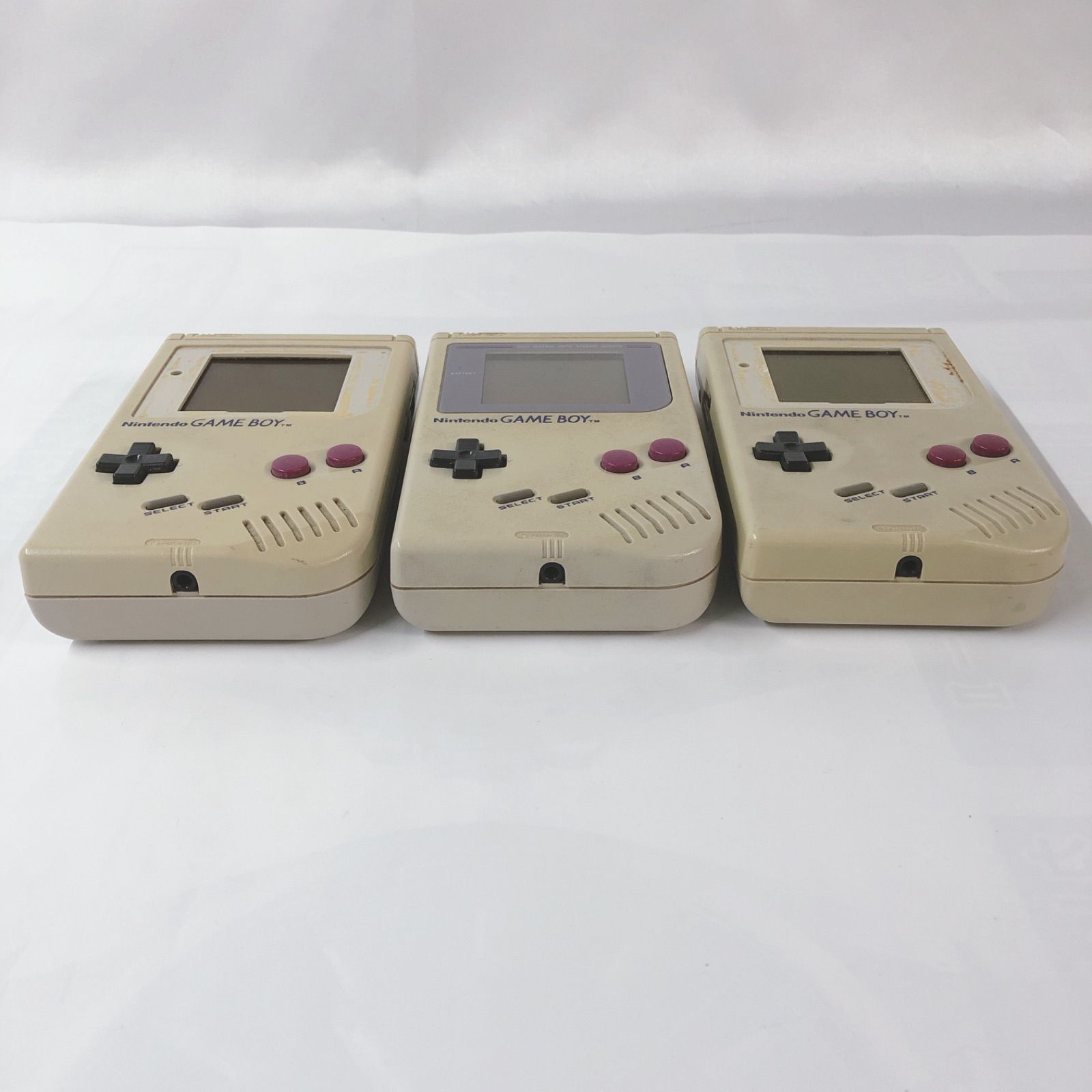 ゲームボーイ　本体3個セット　ジャンク品 初代ゲームボーイ本体3台セット ジャンク品-正規取扱店の通販