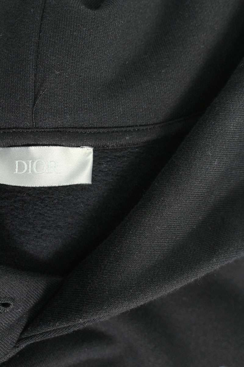 ディオール 24SS 413J646A0531 マルチロゴプリントパーカー メンズ XXL  