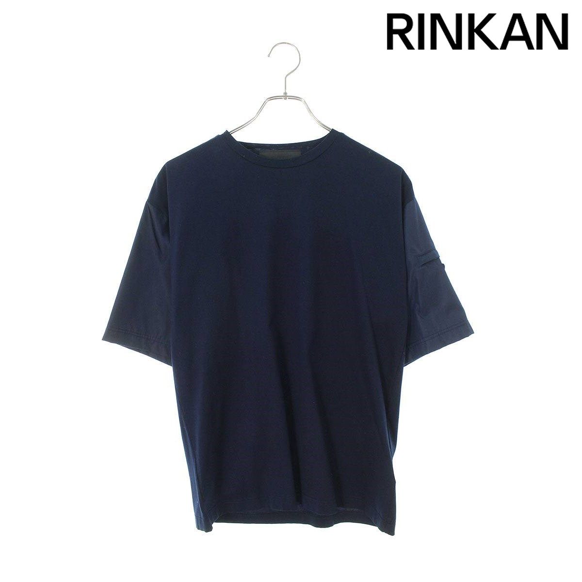 プラダ 21SS UJN710 ナイロン切替ロゴプリントTシャツ メンズ S - メルカリ