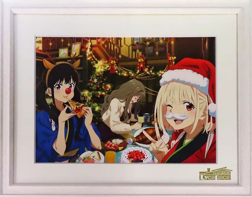 アニメムック　付属品付)リコリス・リコイル アフターパーリィ! Tomorrow is another day. A5キャラファイングラフ(8) 中古】セル画・原画 付属品付)リコリス・リコイル アフター