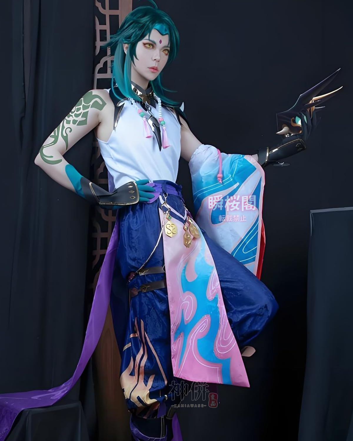 新発売 原神 コスプレ ウィッグ付き 人気キャラ コスプレ衣装 大人用 仮装 ゲーム衣装 ハロウィン クリスマス イベント Genshin Impact ハロウィン CS0926BJ