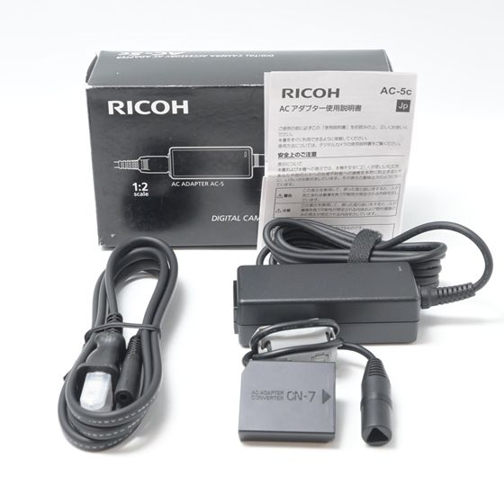 【未使用 中古品】RICOH ACアダプター AC-5c 【対応機種: GR II、GR、G700】(中古品) リコー RICOH ACアダプター AC-5c【対応機種: GRII?GR・G700】 - メルカリ