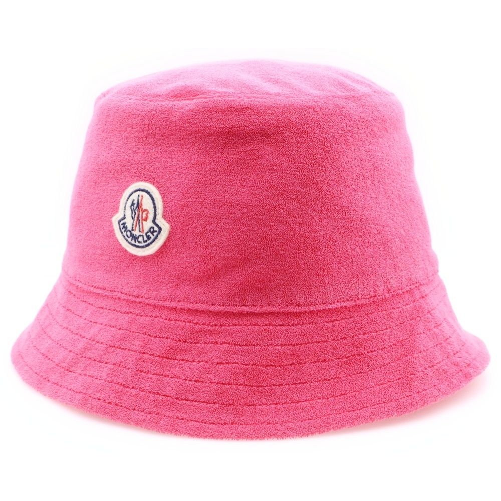 国内発送★Moncler★リバーシブル Hobo ハット PINK 国内発送☆Moncler☆リバーシブル Hobo ハット PINK MONCLER