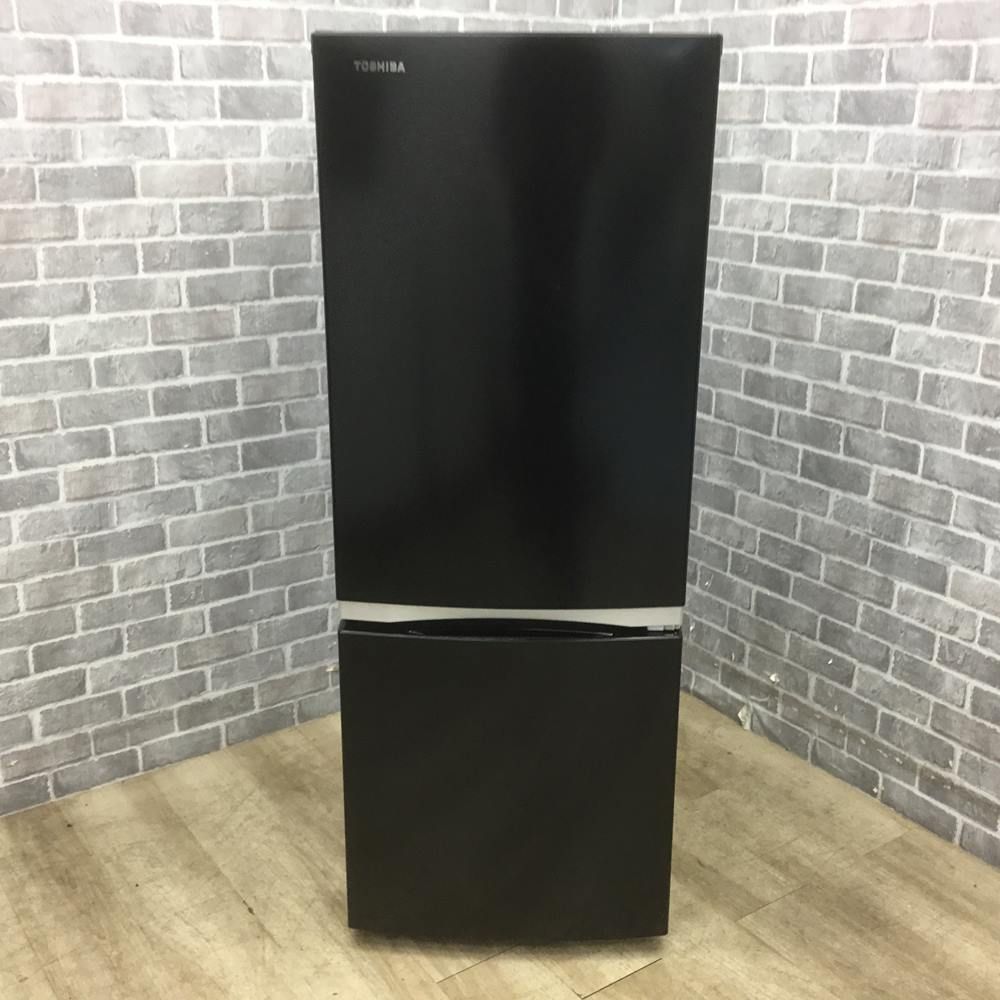 ID 035036 冷蔵庫２ドア 東芝153L キズ有 ２０２０年製 GR-S15BS(K)