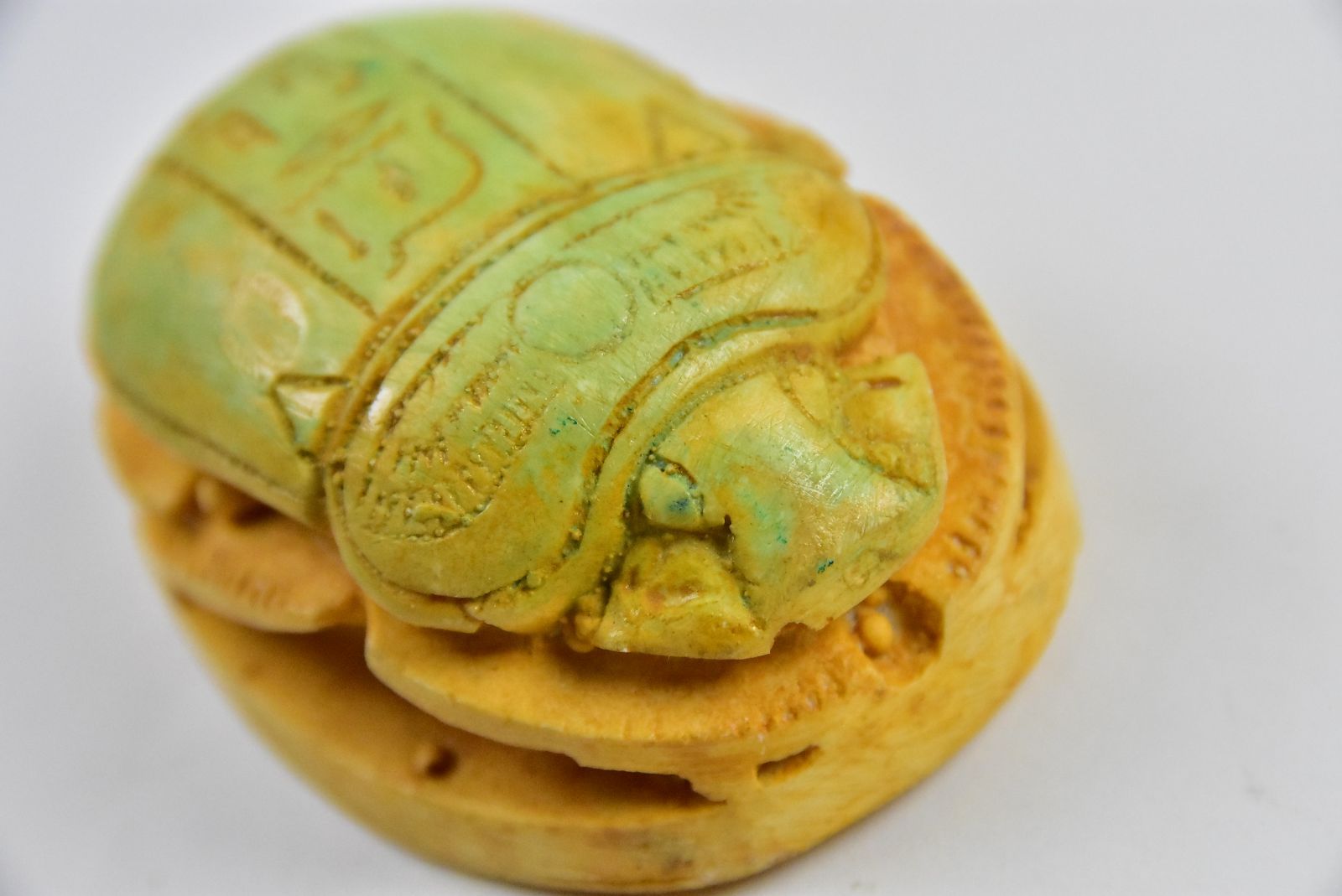 古代エジプト スカラベ(ケプリ神)のお守り 護符 フンコロガシ