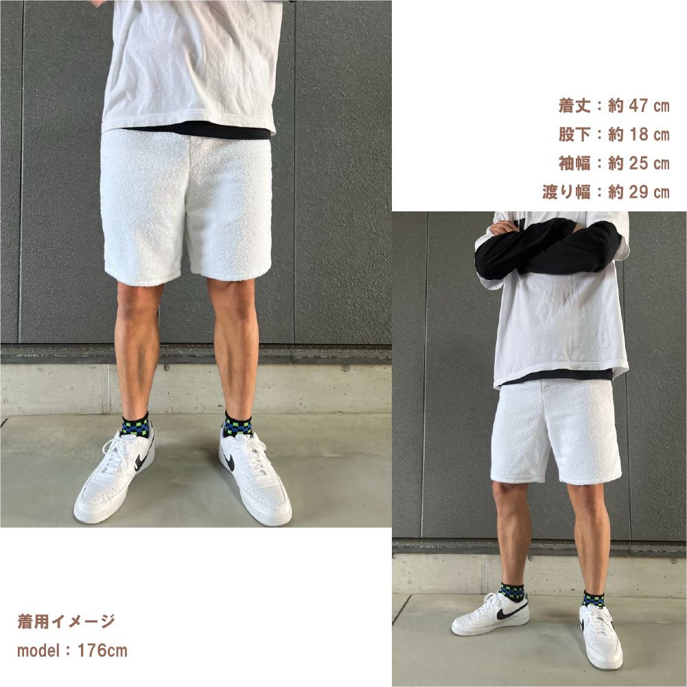 セザンヌ オーガニックコットン ショートパンツ marka - 20//1 RECYCLE SUVIN ORGANIC COTTON KNIT EASY SHORTS