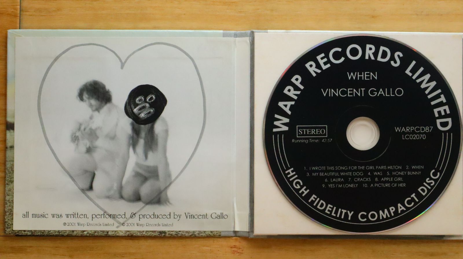 中古CD☆ヴィンセント・ギャロ/Vincent Gallo□ STEREO WARP