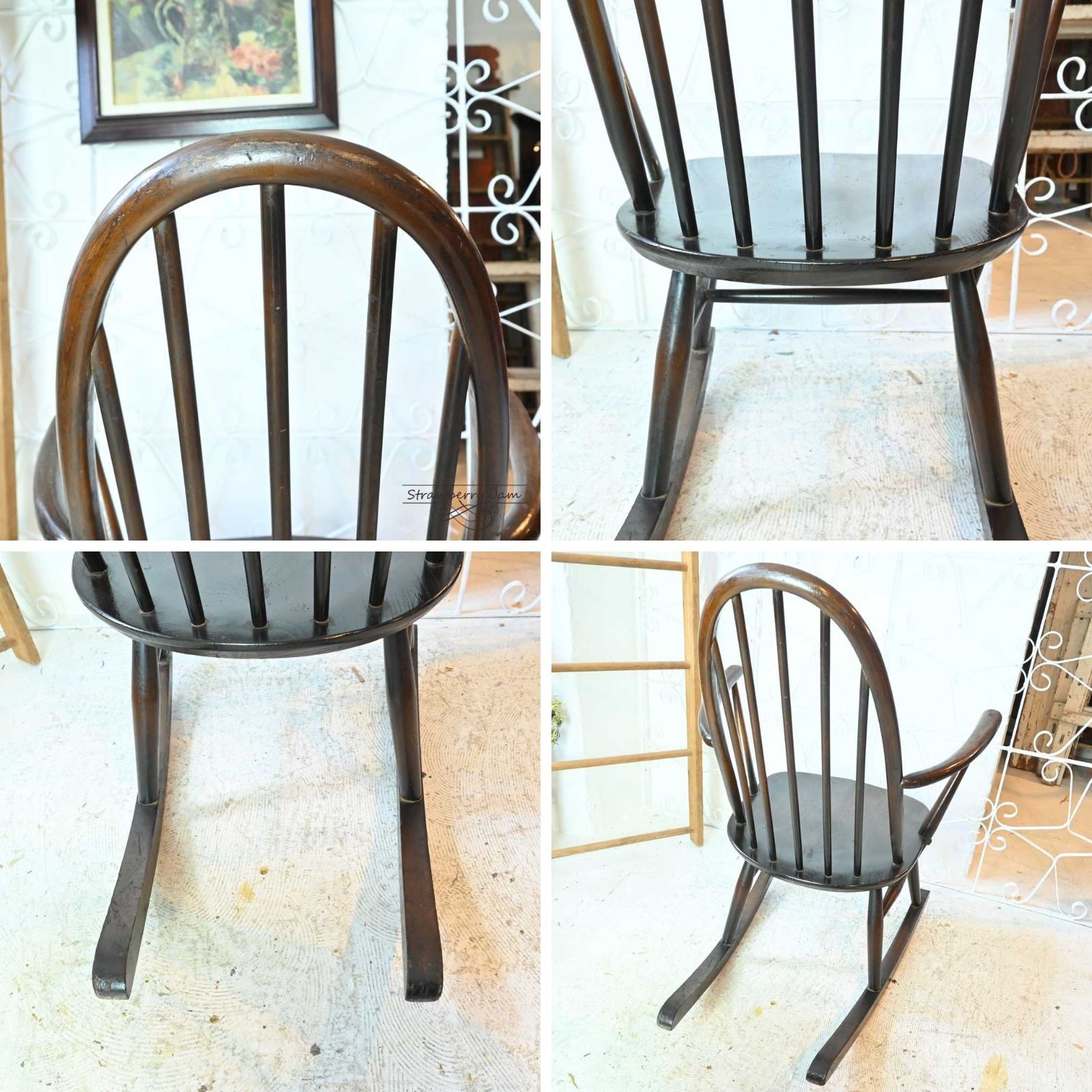 L3705-246 英国アンティーク ERCOL アーコールチェア クエーカー