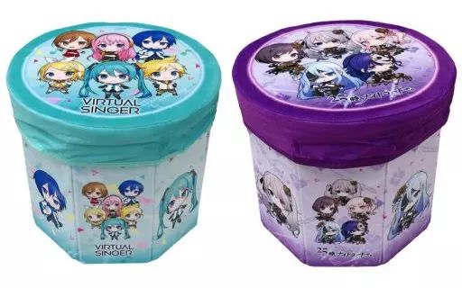 中古】雑貨 全2種セット プラチナムザッカ折り畳みボックスチェアーVol