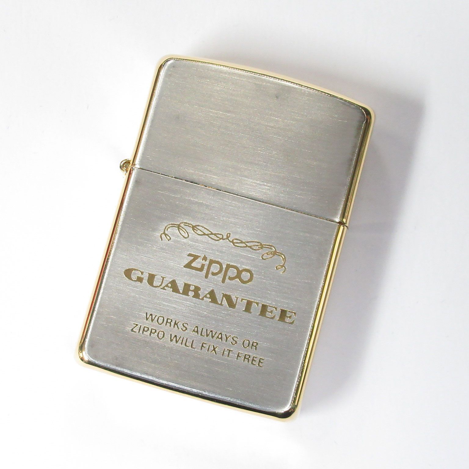 レア1982年製未使用ZIPPO イタリックロゴデザインZIPPO Zippo ジッポーライター ギャランティ ロゴデザイン イタリック
