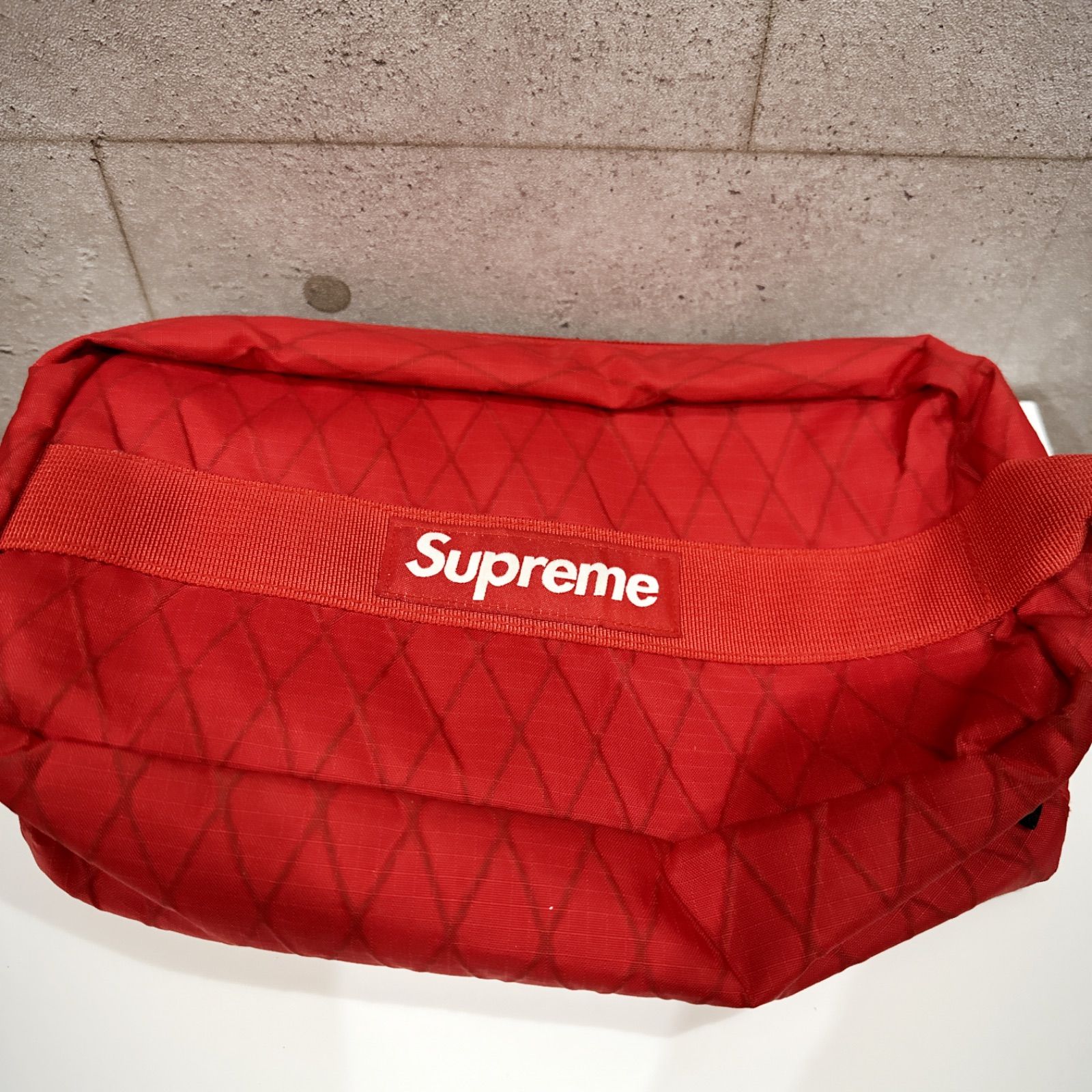 supreme 18aw utility bag 赤 redメンズ