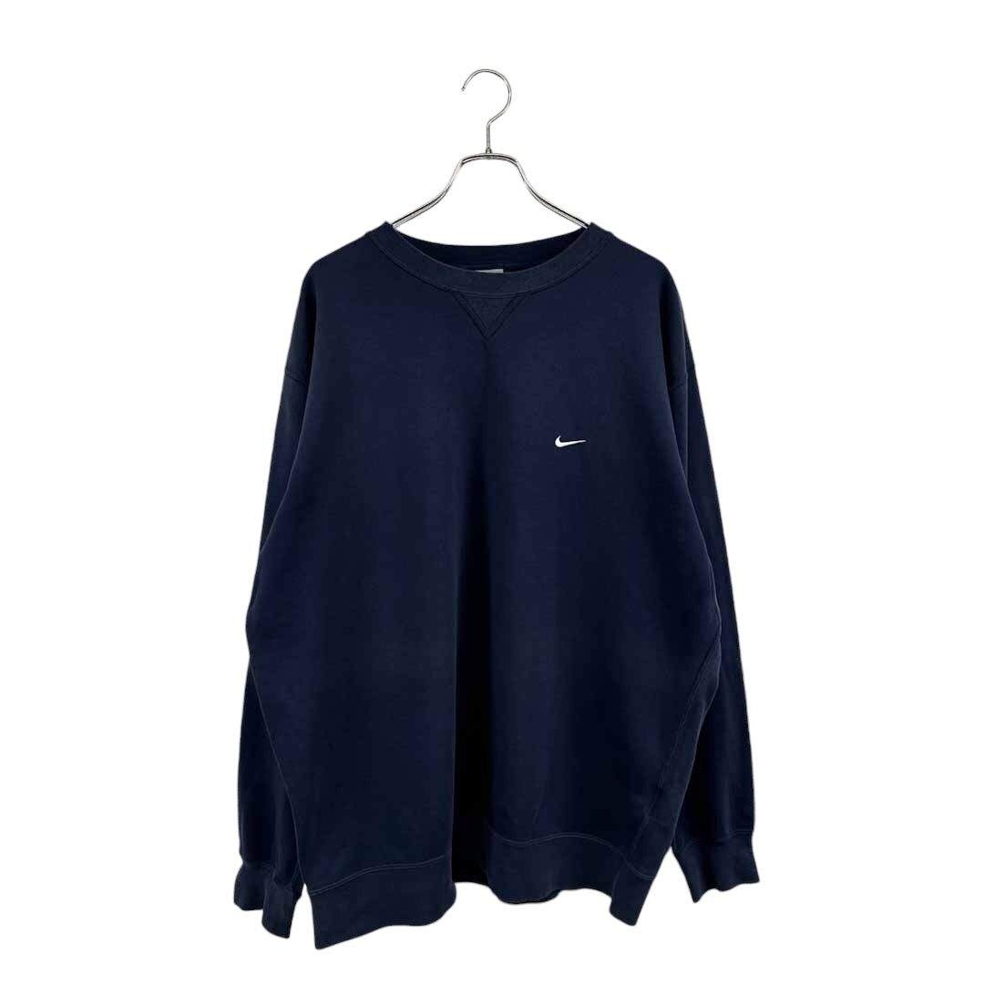 Nike◇スウェット ナイキ 無地 ネイビー系 刺繍 メンズ サイズ 3XL 6