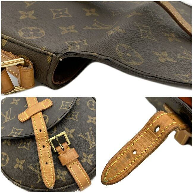 ルイ ヴィトン ショルダーバッグ シャンティ PM ブラウン