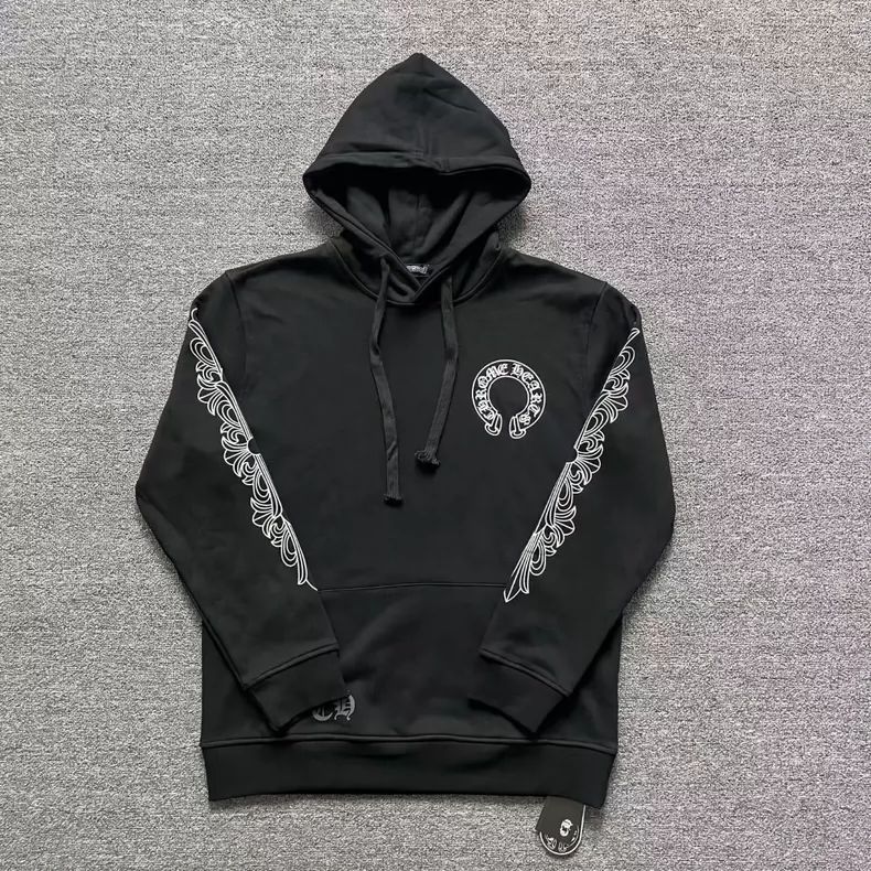 Chrome Hearts クロムハーツ ジップパーカー ブラック　メンズ＆レディース