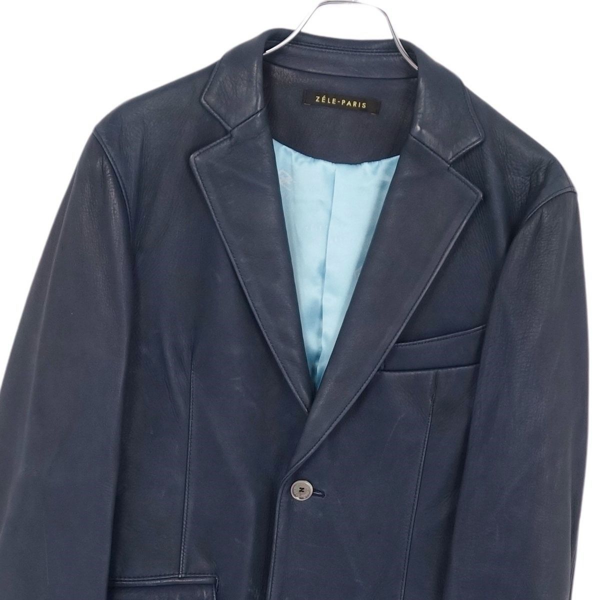 ゼルパリ ZELE PARIS ジャケット レザージャケット テーラード DEE  