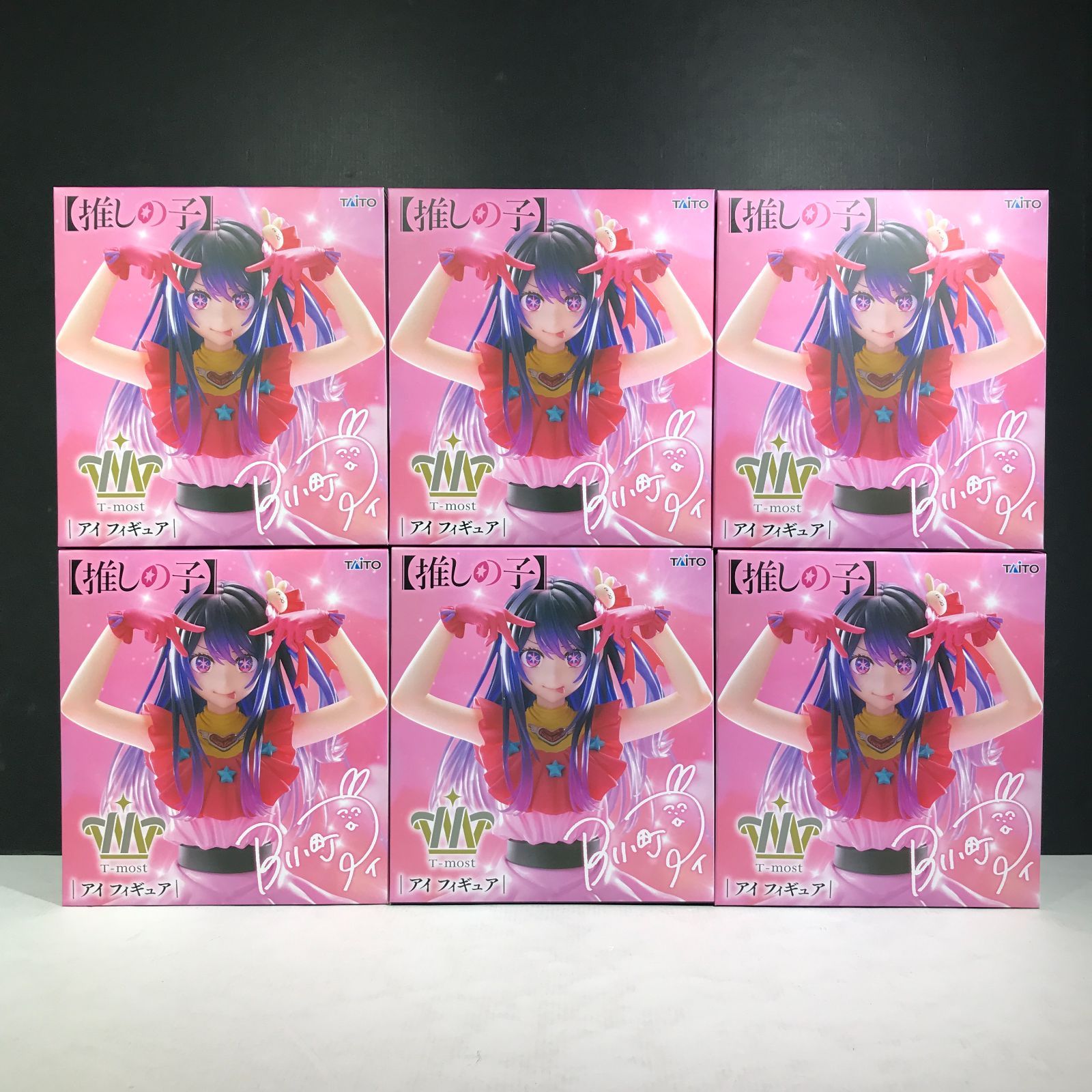 推しの子 星野アイ フィギュア T-most 　6個 推しの子 T-most アイ 1/6スケール フィギュア 星野アイの通販