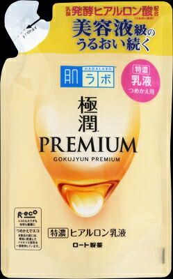 肌ラボ 極潤プレミアム ヒアルロン乳液 詰替え用 140mL 【 ロート製薬 】 【 化粧品 】肌ラボ極潤プレミアムヒアルロン乳液詰替×24点セット
