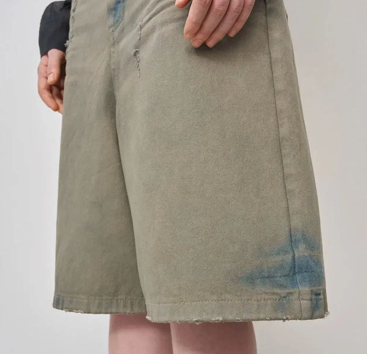 lcdc LCDC ダーティ 洗う デニム ショートパンツ ss DECORATOM_COM_BR