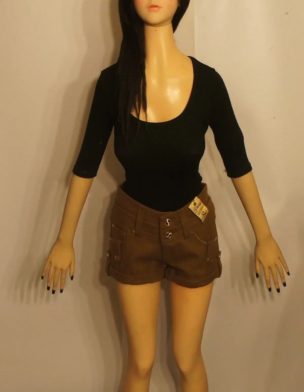 2037 半ズボン レーディスショートパンツ スカート ウールショーツ デニム パンツ スカパン