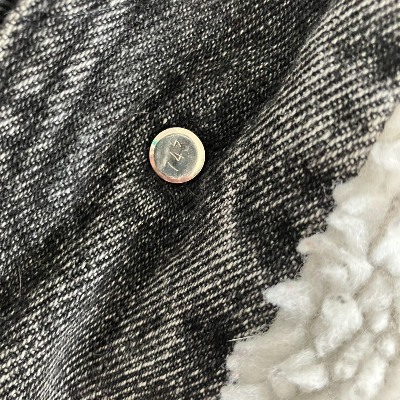 リーバイス 75409-4858 ブラック デニム ボアジャケット L - メルカリ