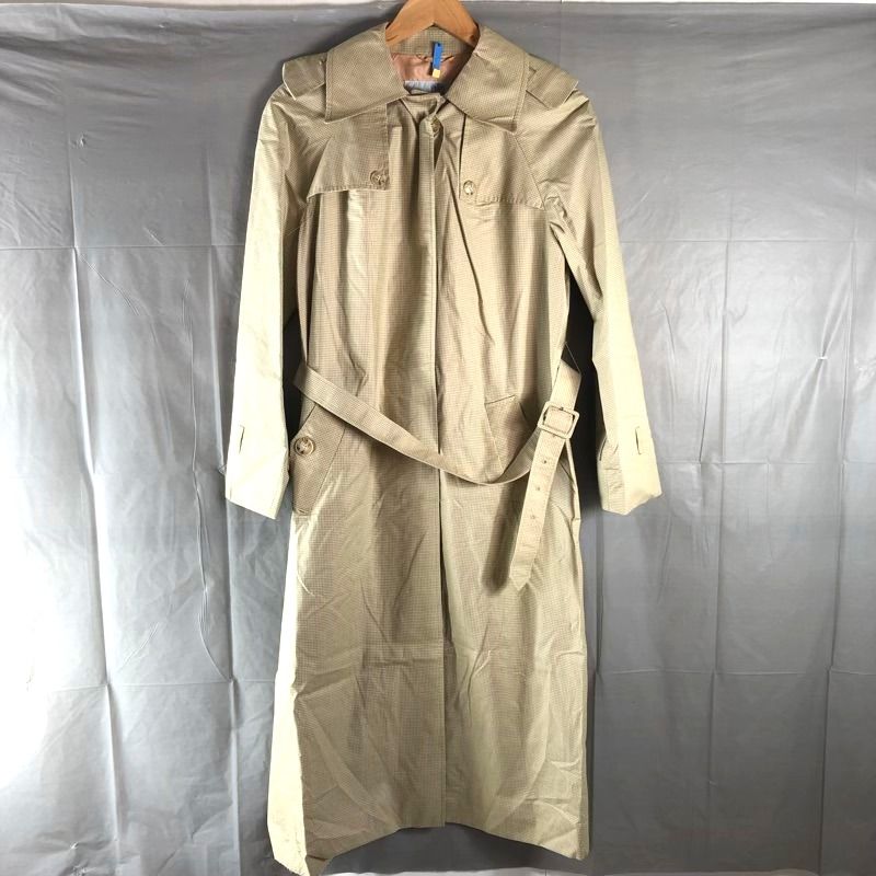 アクアスキュータム Aquascutum コート トレンチ ロング 腰ベルト 袖