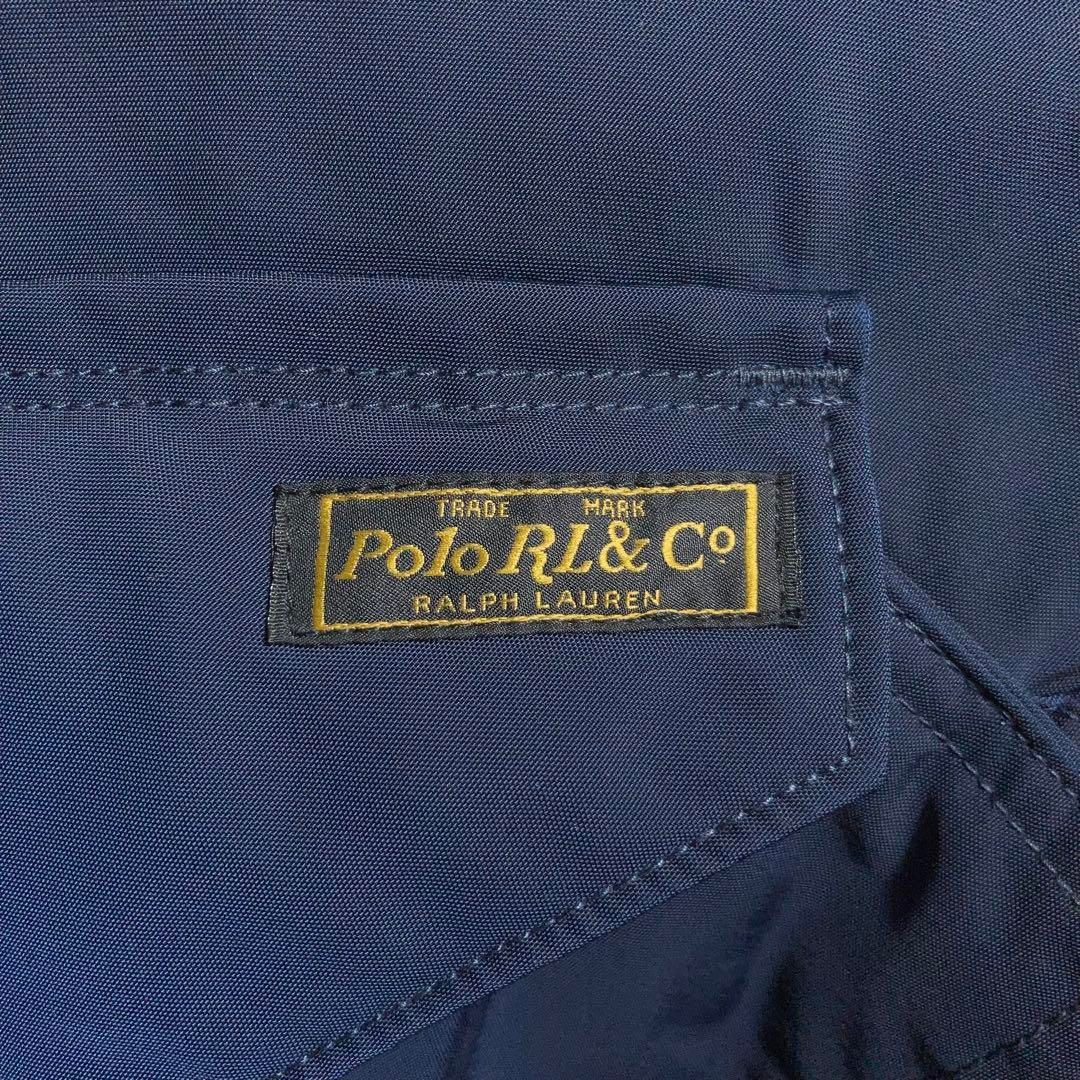 美品】RALPH LAUREN N-2B ダウン フライトジャケット 紺 S