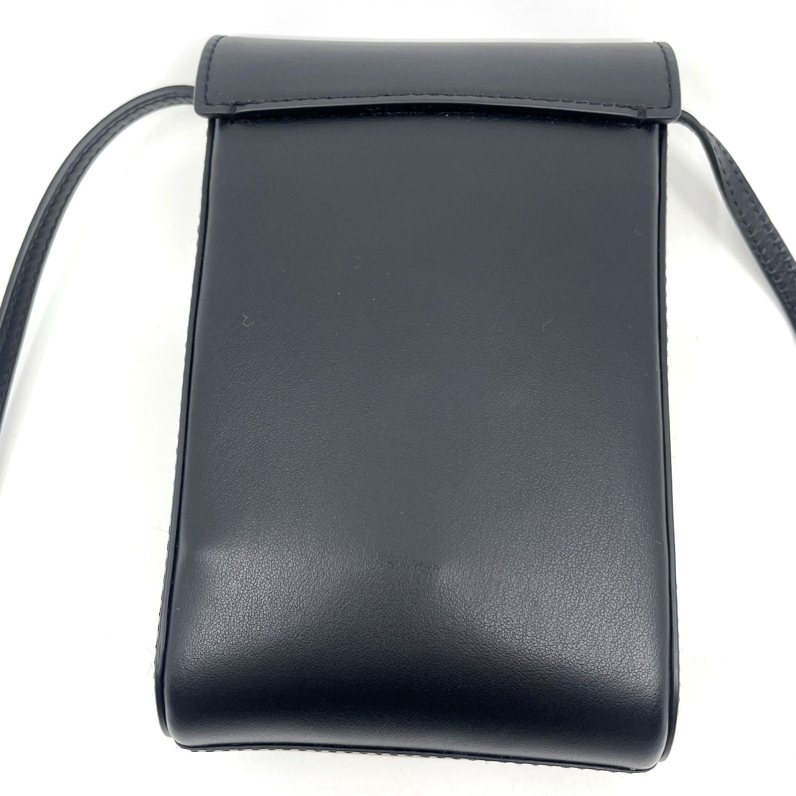 美品 CAFUNE TRUNK BOX ショルダー ポシェット レザー 黒 - メルカリ
