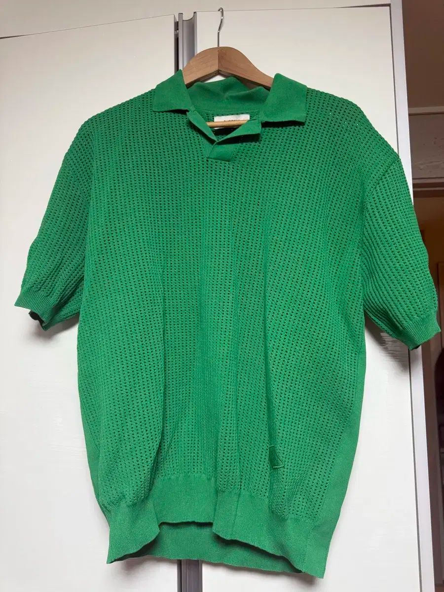 SYSTEM homme システムオム 緑 ニット セーター ポロ Tシャツ