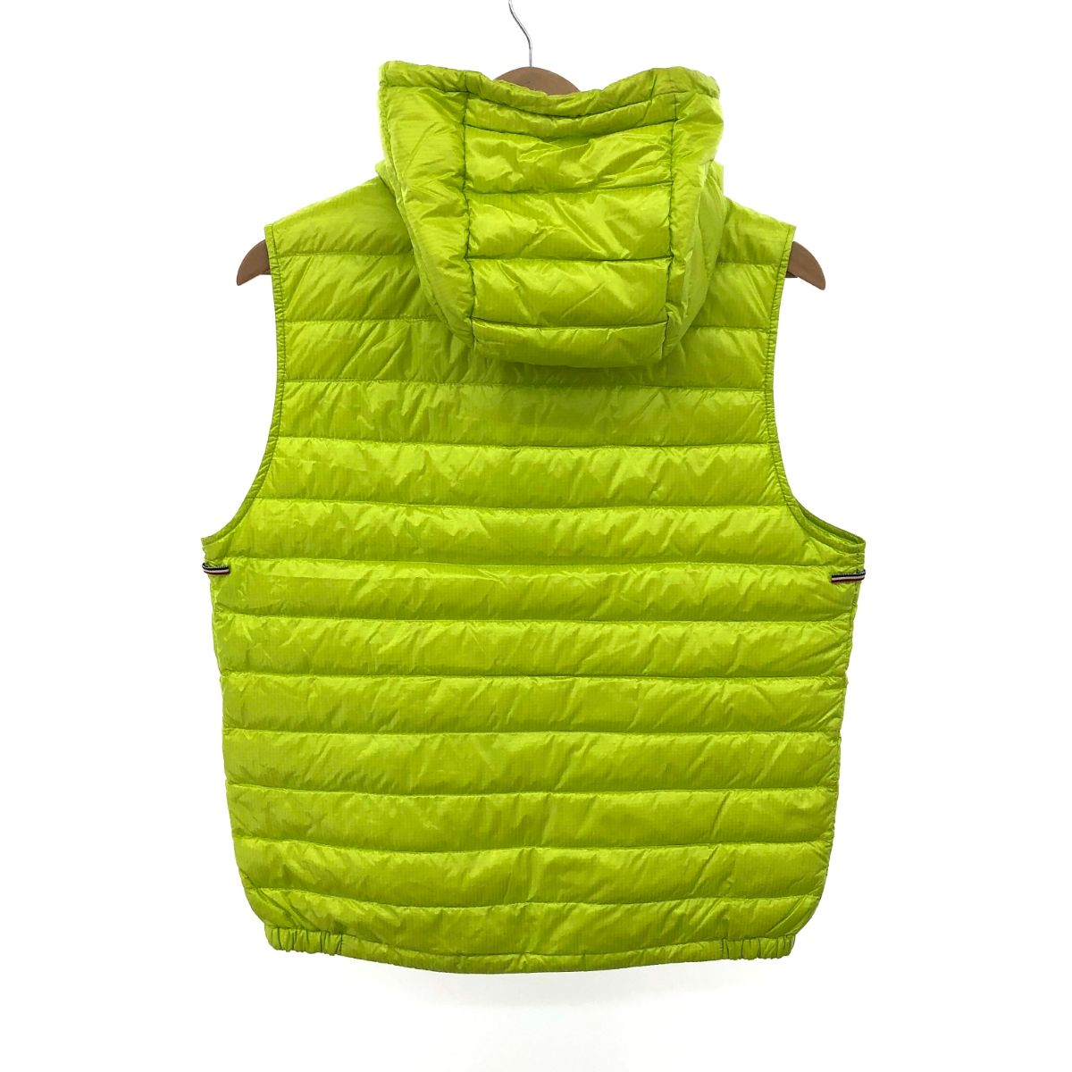 MONCLER モンクレール GIEN GILET ダウン ベスト サイズ:2  ネオンイエロー  メンズ 　240001130012 MONCLER モンクレール GIEN GILET ダウン ベスト サイズ:2 ネオン