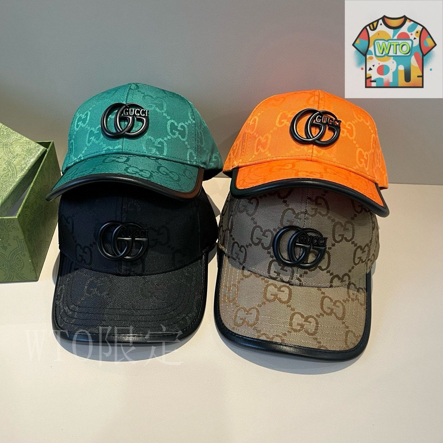 GUCCI ベースボールキャップ　美品　正規品 今日WTO】GUCCI グッチ 新作 ベースボールキャップ-XH98 - メルカリ