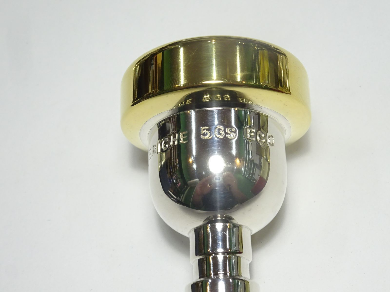 Isleriche 5G アイルリッヒ トロンボーンマウスピース 太管　中古 Isleriche 5G アイルリッヒ トロンボーンマウスピース 太管 中古