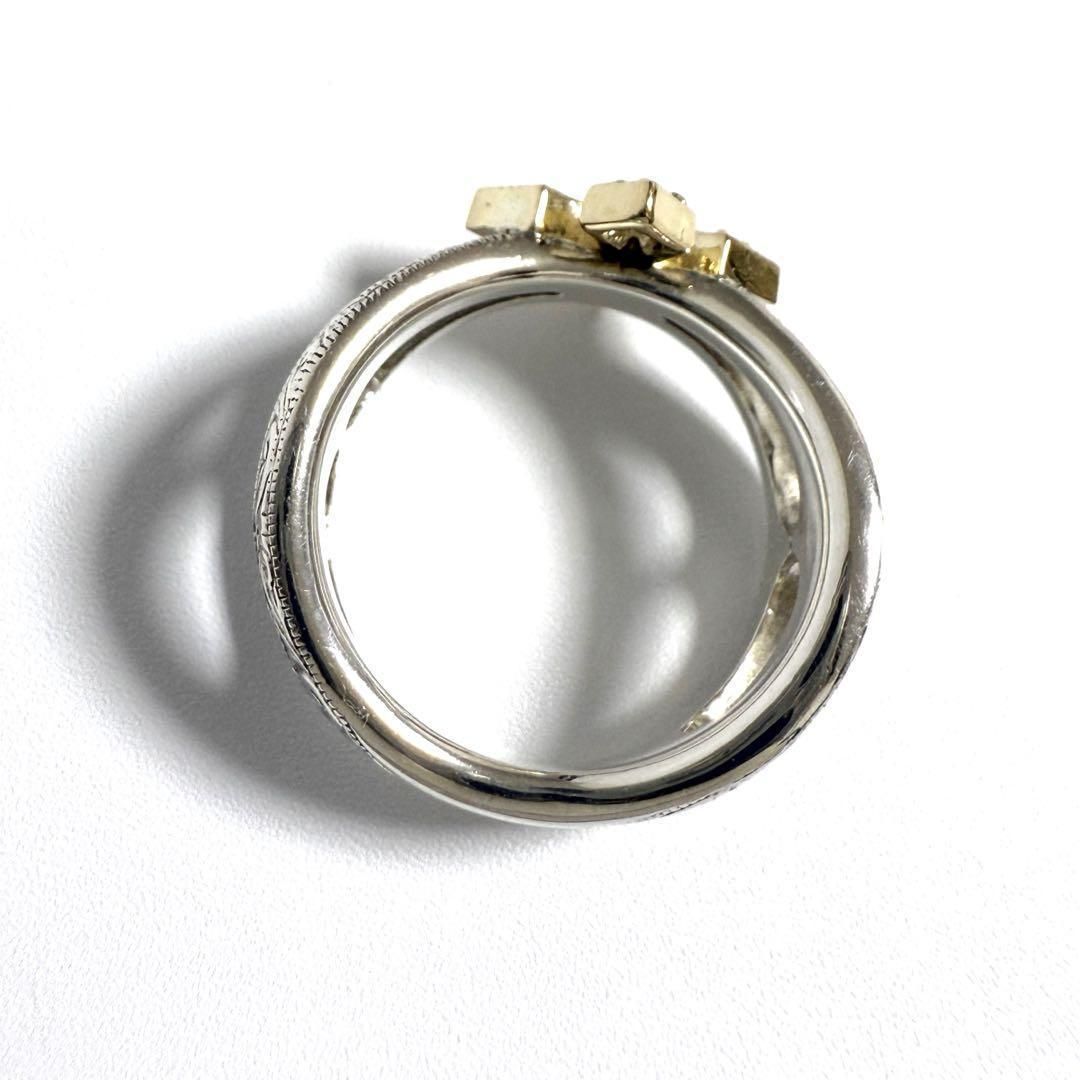 7号・定価30万】ローリーロドキン プリンセスクロス リング 18K
