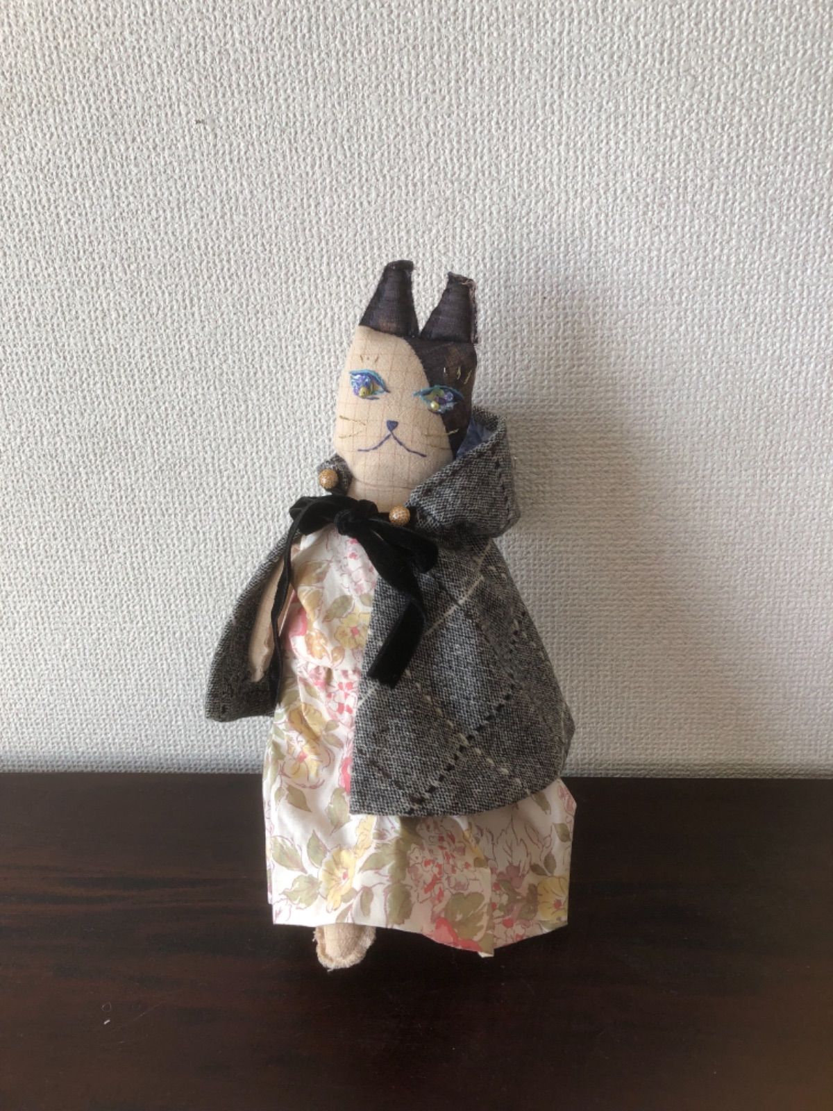 にゃんこドール(マントの少女)/ハンドメイド ハンドメイドにゃんこドール／マントの少女