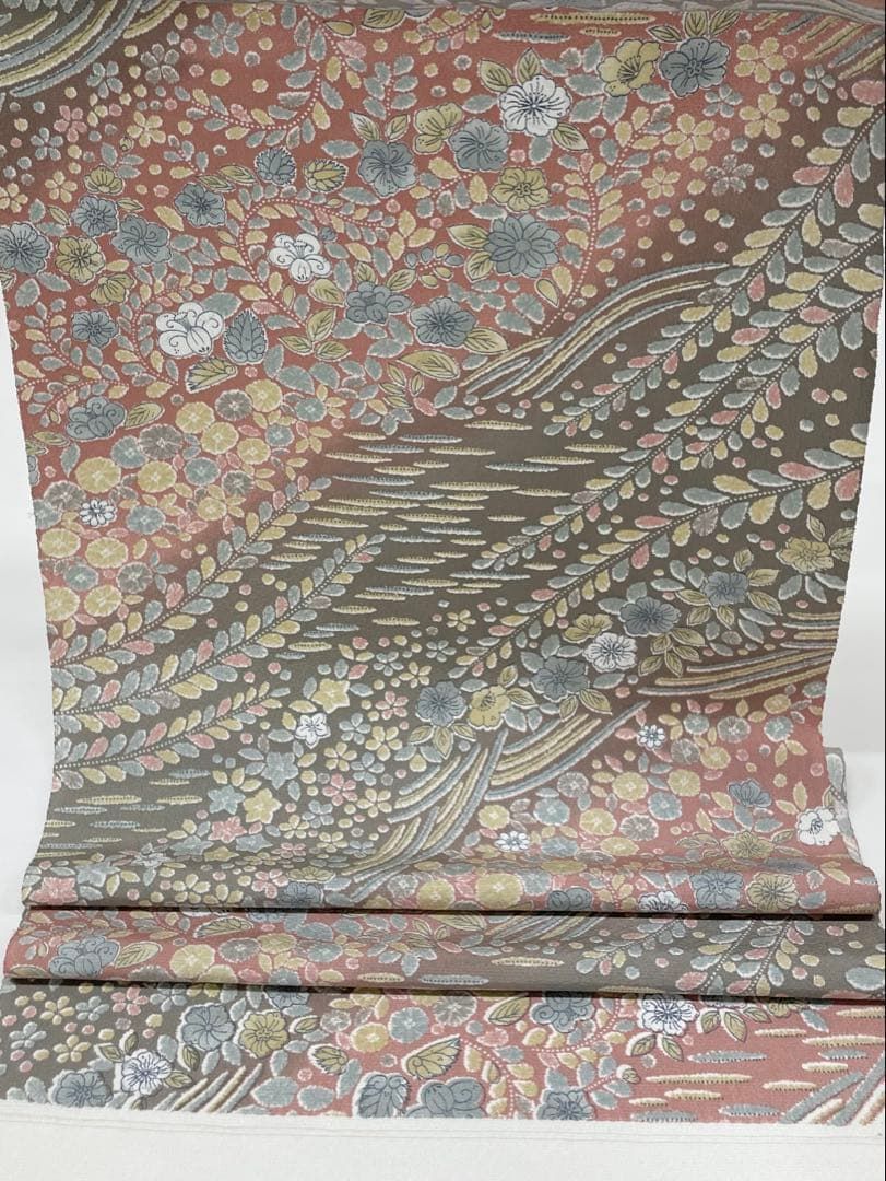 小紋 辻ヶ花 紋意匠 型染め 正絹 反物 小紋 辻ヶ花 紋意匠 型染め 正絹