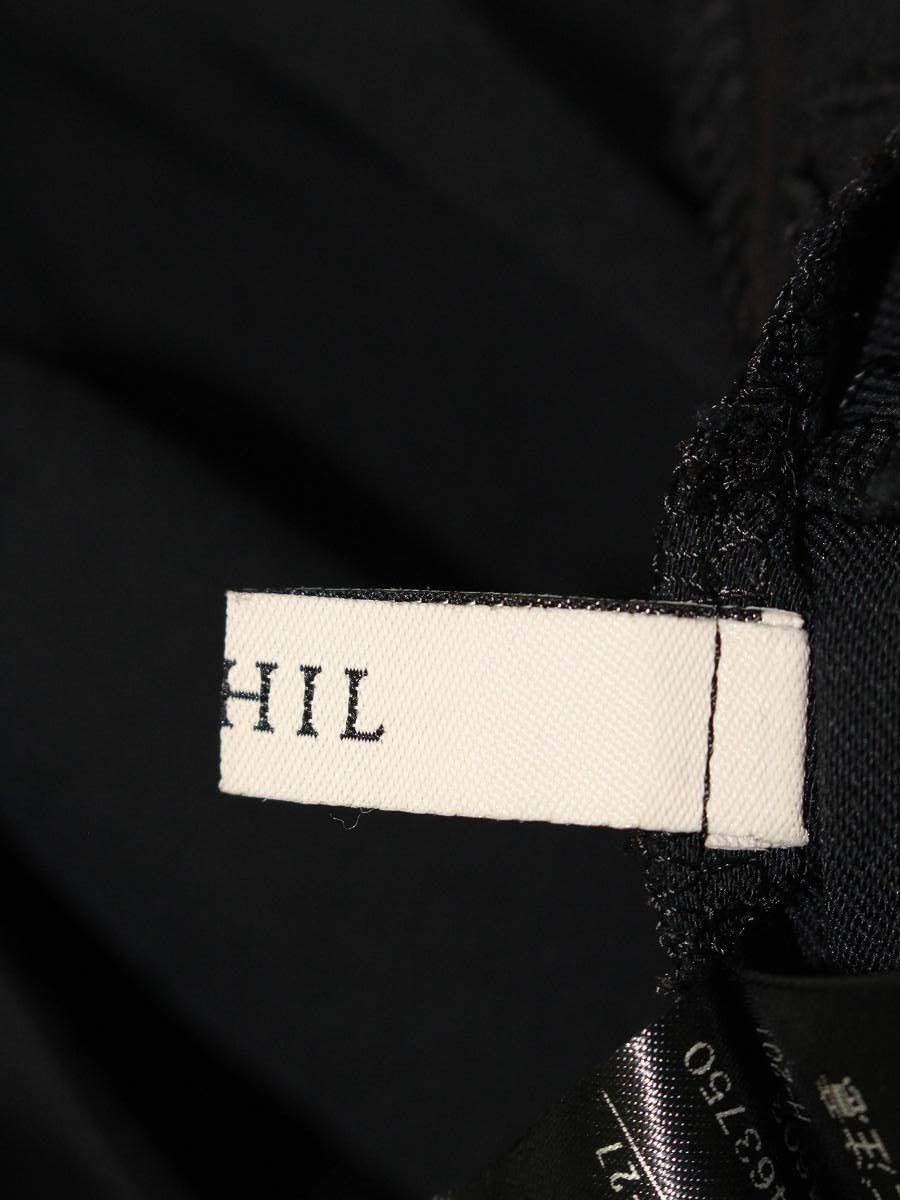 ルフィル 534-3930300 パンツ 1 ブラック 2WAYツイルフロントスリット IT0SXTIO98L4 DECORATOM_COM_BR