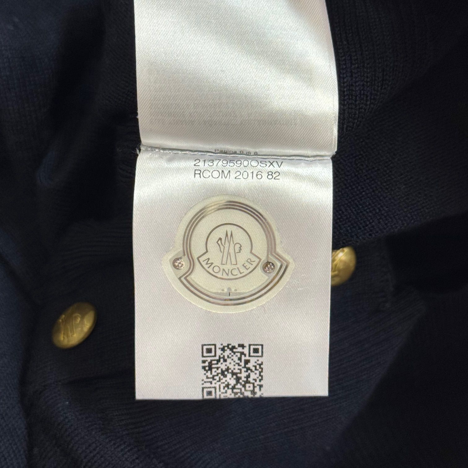国内正規 MONCLER GAMME BLEU MAGLIONE TRICOT CARDIGAN マグリア